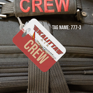 Kalitta Air (K4) CREW Luggage Tags