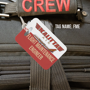 Kalitta Air (K4) CREW Luggage Tags