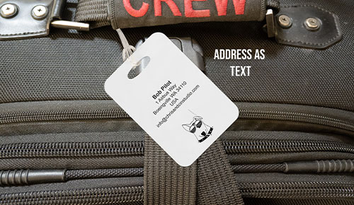 Order of the Sleepless Knights OOTSK Freight Dogs anonymous luggage tag for freight pilots