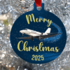 Netjets Christmas Ornament, Merry Christmas Netjets, Happy Holidays Netjets 2025